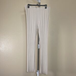 H&M Women’s Stretchy Pants Cream Size Large